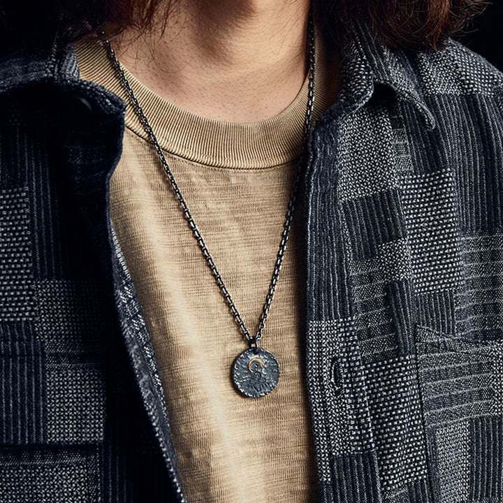 Buddha Stones 999 Sterling Silver 999 Gold 925 Sterling Silver Buddha Statue Lotus Necklace Pendant - image 2