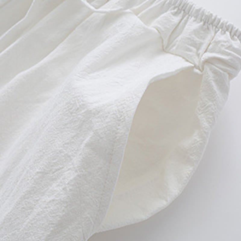 Buddha Stones Meditation Frog-Button Tang Long Sleeve Shirt Pants Men's Suit - image 10