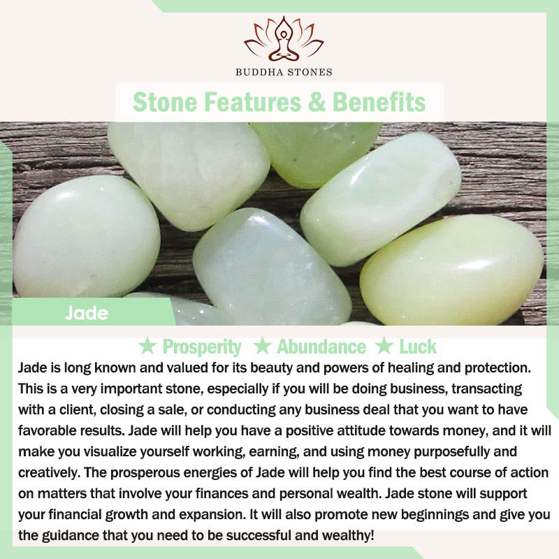 Buddha Stones Green Jade Water Drop Pattern Abundance Necklace Pendant