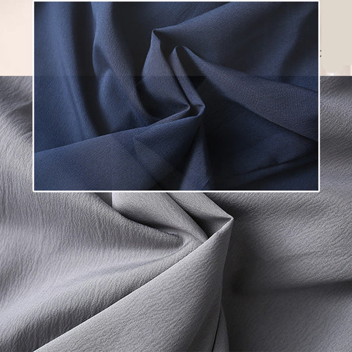 Buddha Stones Tang Frog-Button Short Sleeve Shirt Wide Leg Pants Men's Suit - image 6