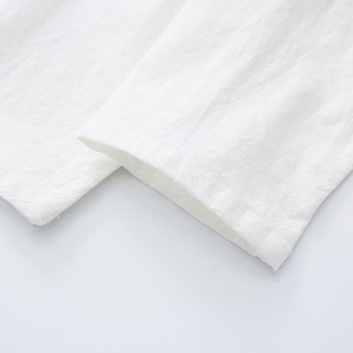 Buddha Stones Tang Frog-Button Long Sleeve Shirt Cotton Men's Clothing - image 9