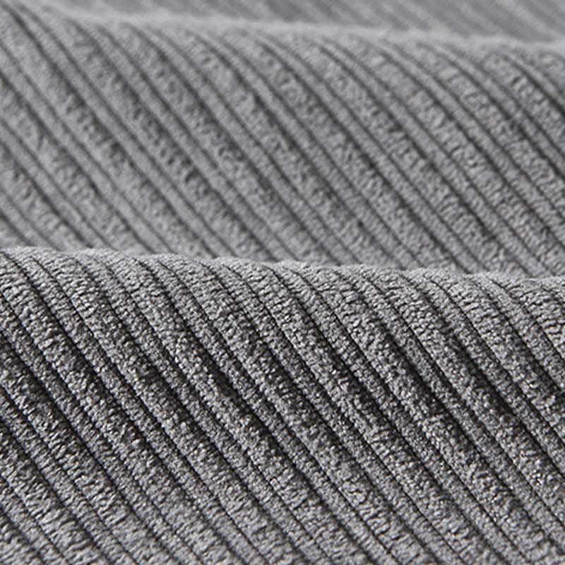 Buddha Stones Men's Long Sleeve Turn-down Collar With Pocket Corduroy Comfortable Shirt - image 13