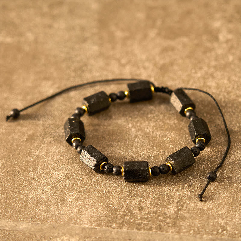 Buddha Stones Black Tourmaline Love Bracelet