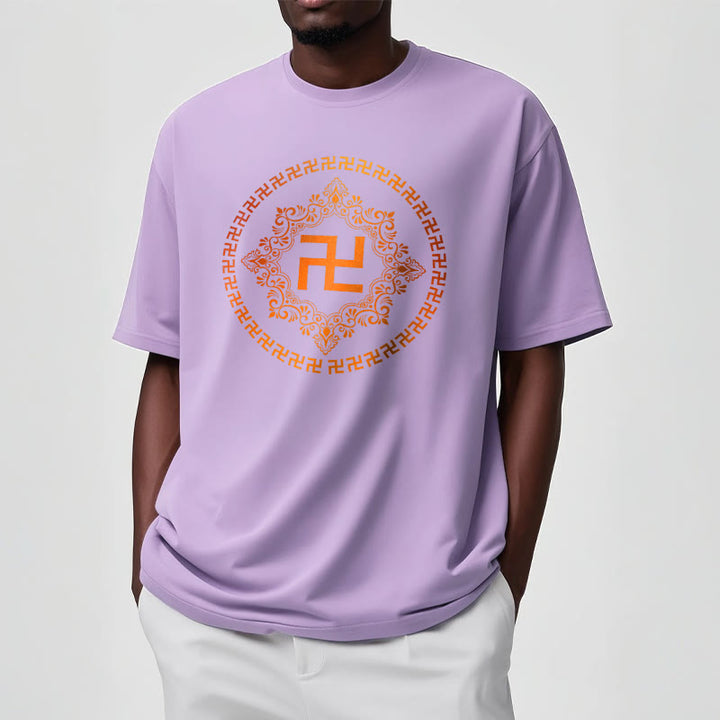 Buddha Stones Swastika Tee T-shirt