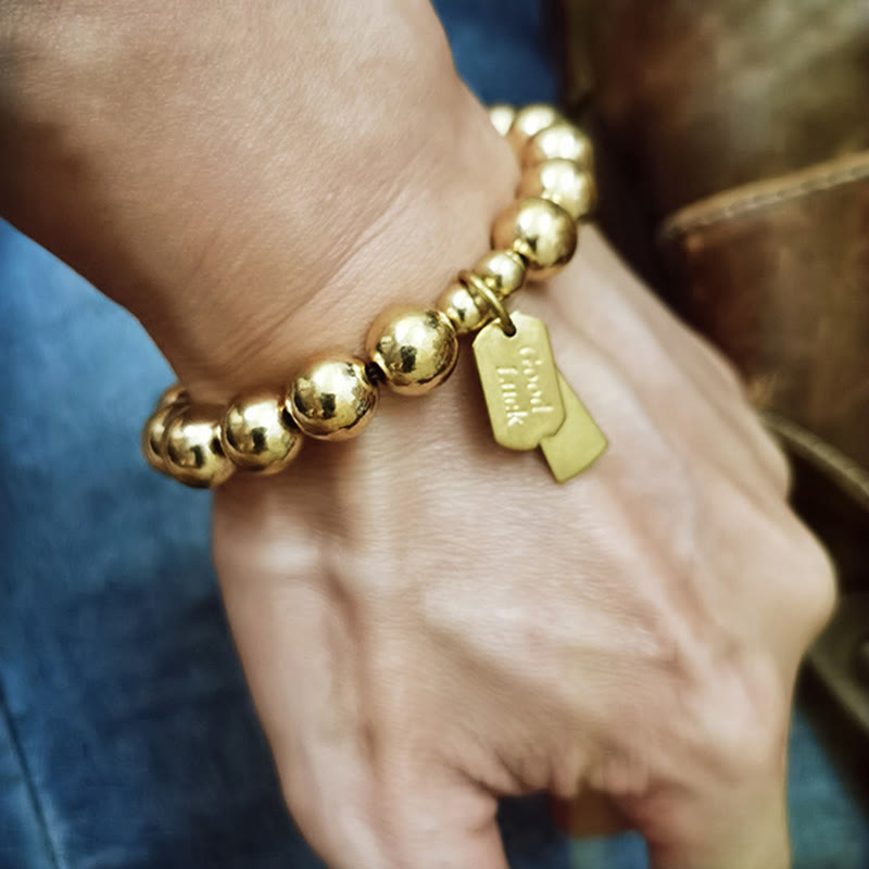 Buddha Stones Copper Healing Bracelet