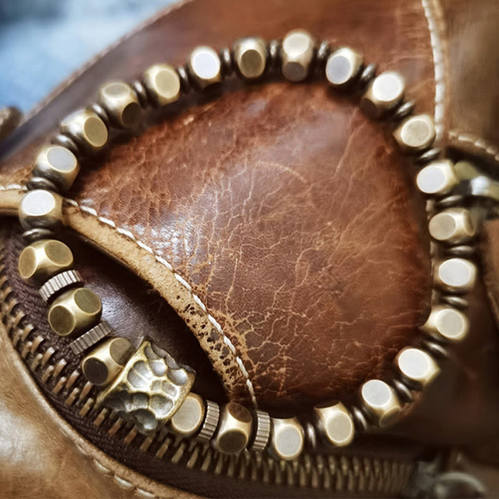 Buddha Stones Copper Meteorite Pattern Balance Bracelet