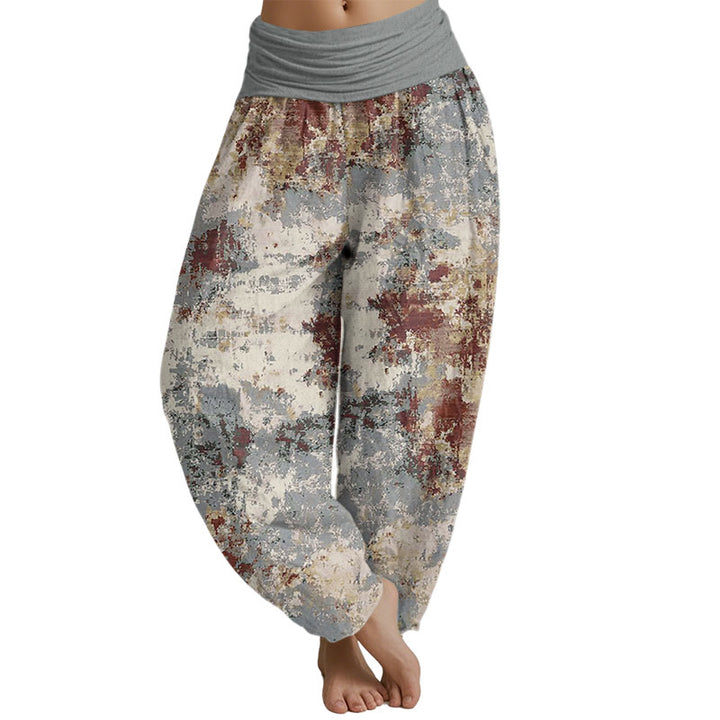 Buddha Stones Tie Dye Women's Elastic Waist Harem Pants