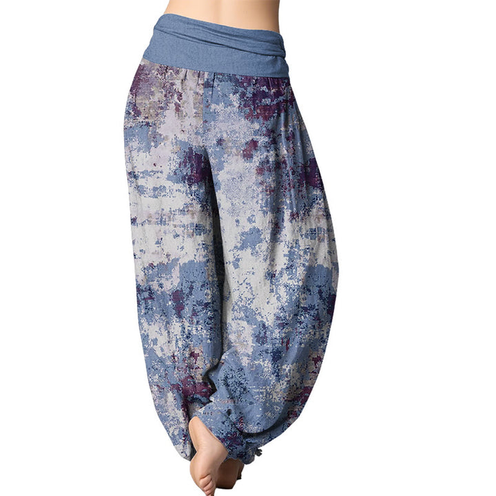 Buddha Stones Tie Dye Women's Elastic Waist Harem Pants