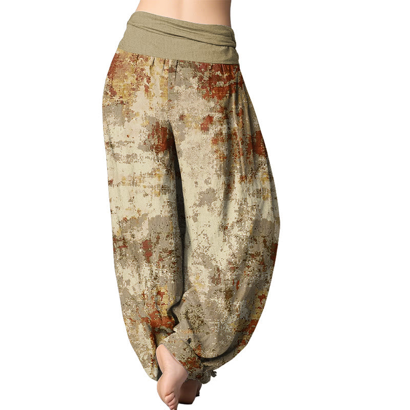 Buddha Stones Tie Dye Women's Elastic Waist Harem Pants