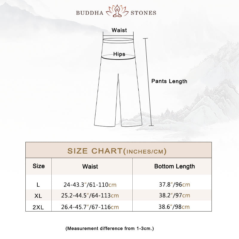 Buddha Stones 2Pcs Chinese Frog Button Design Zen Tai Chi Meditation Clothing Top Pants Women's Set - image 6