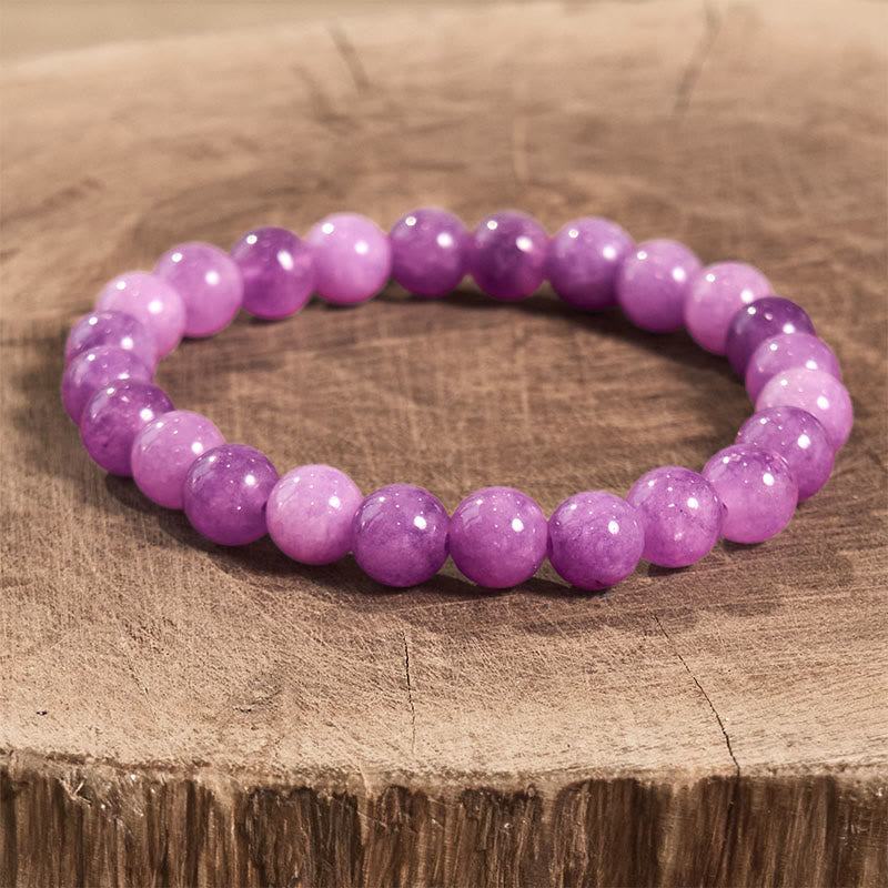 Buddha Stones Lepidolite Inner Peace Bracelet