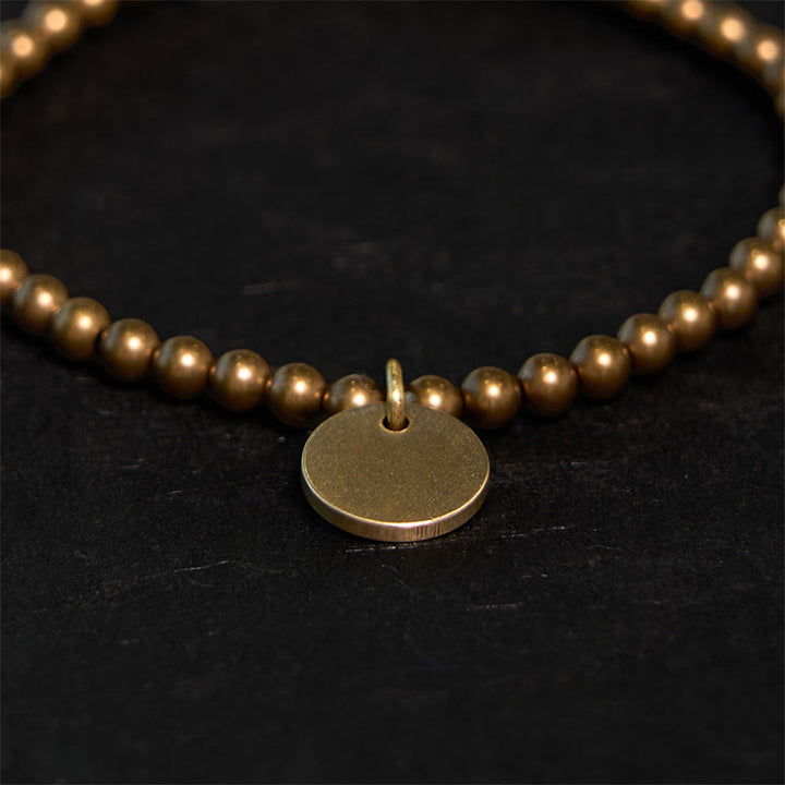 Buddha Stones Amekaji Brass Copper Balance Bracelet - image 2