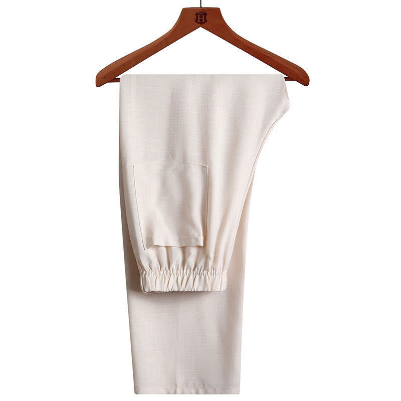 Buddha Stones 2Pcs Tang Suit Plain Color Frog-Button Men's Long Sleeve Shirt Pants Set - image 18