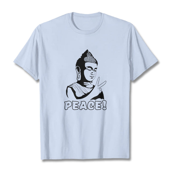 Buddha Stones  Peace Cotton Tee T-shirt