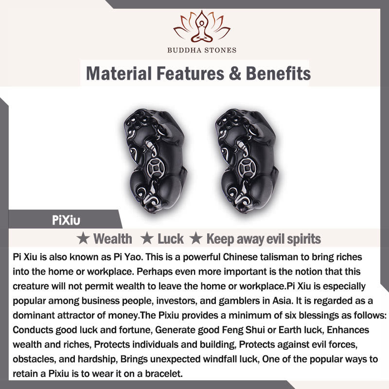 Buddha Stones Pi Xiu Copper Luck Keep Away Evil Spirits Bracelet Bangle - image 5