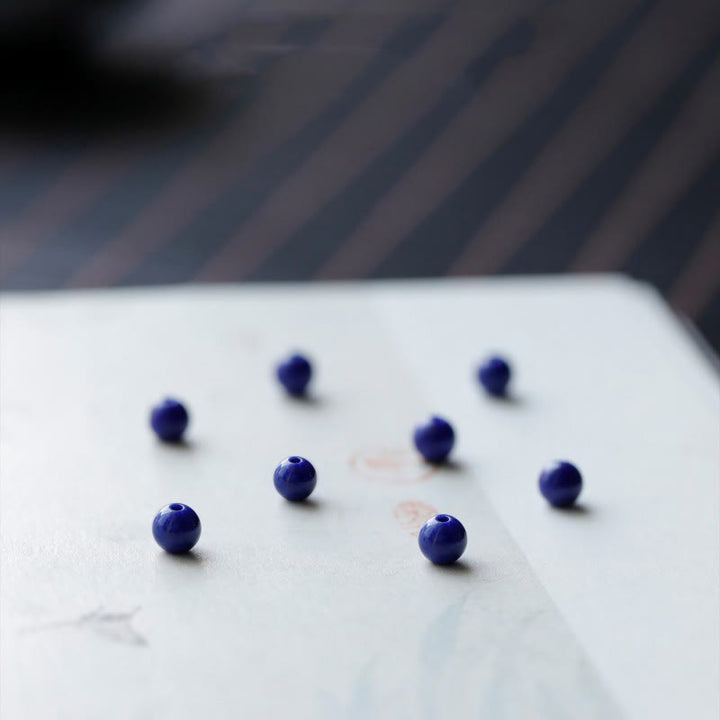 Buddha Stones Lazurite Lapis Lazuli Koi Fish Positive Bracelet - image 6