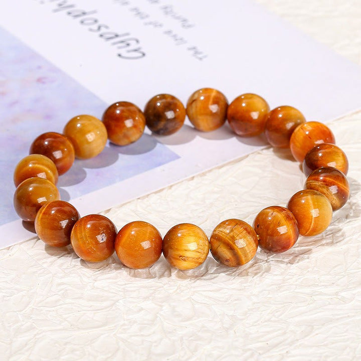 Buddha Stones Tiger Eye Strength Bracelet