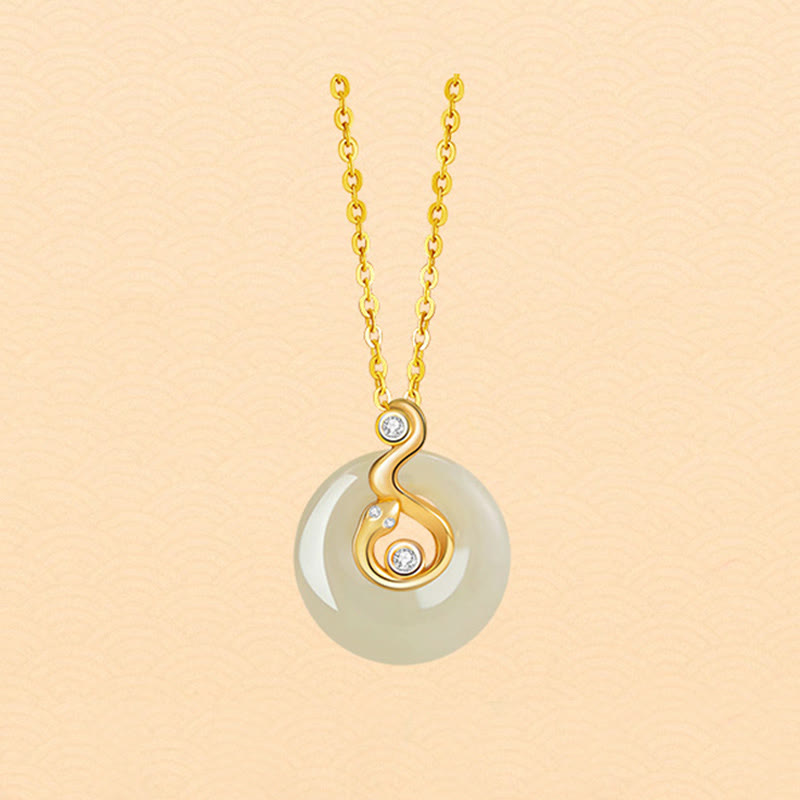 Buddha Stones Chinese Zodiac Hetian Jade 925 Sterling Silver Abundance Necklace Pendant - image 19