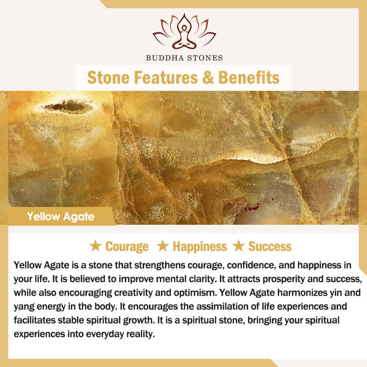 Buddha Stones Five Elements Various Agate Crystal Rutilated Quartz Tiger Eye Yellow Agate Citrine Luck Bracelet - image 9