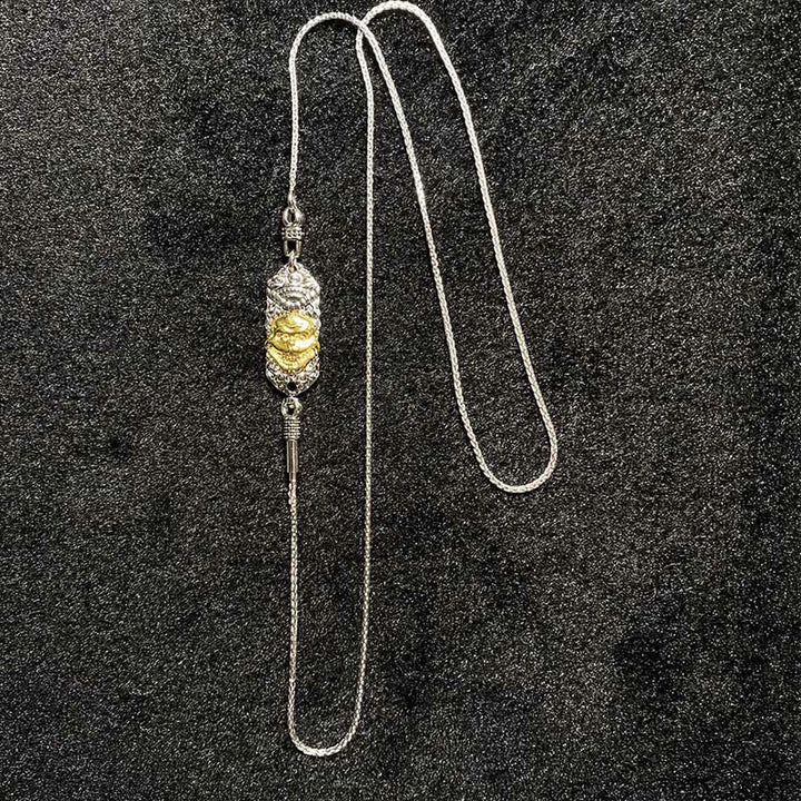 Buddha Stones 925 Sterling Silver Thousand-armed Guanyin Kwan Yin Avalokiteśvara Wealth Necklace Pendant - image 21