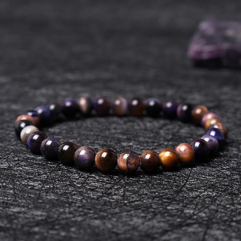 Buddha Stones Various Tiger Eye Confidence Bracelet - image 4