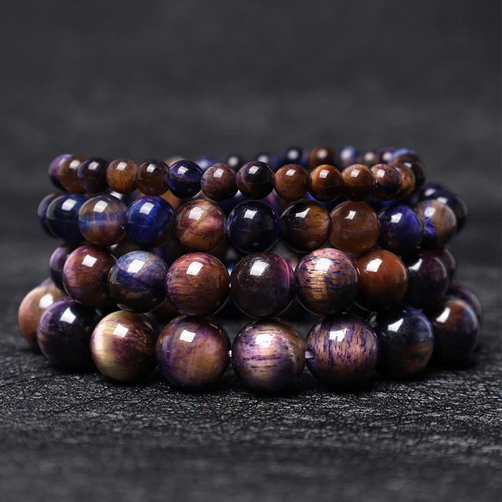 Buddha Stones Various Tiger Eye Confidence Bracelet