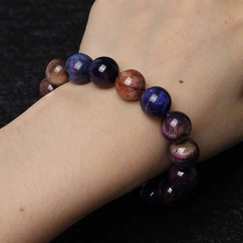 Buddha Stone Various Tiger Eye Confidence Bracelet