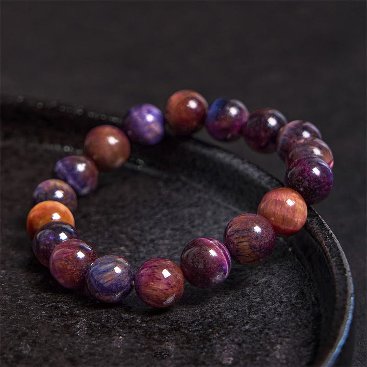 Buddha Stones Various Tiger Eye Confidence Bracelet
