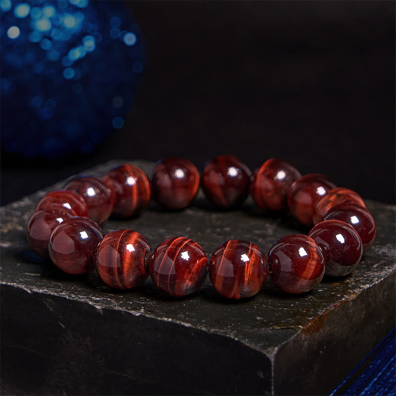 Buddha Stone Various Tiger Eye Confidence Bracelet