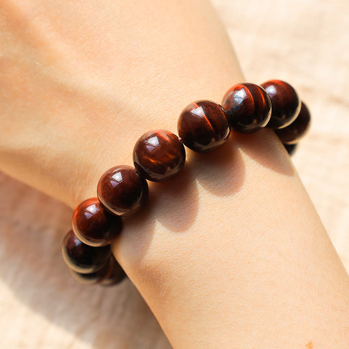 Buddha Stones Various Tiger Eye Confidence Bracelet