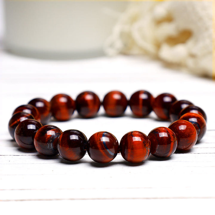 Buddha Stone Various Tiger Eye Confidence Bracelet