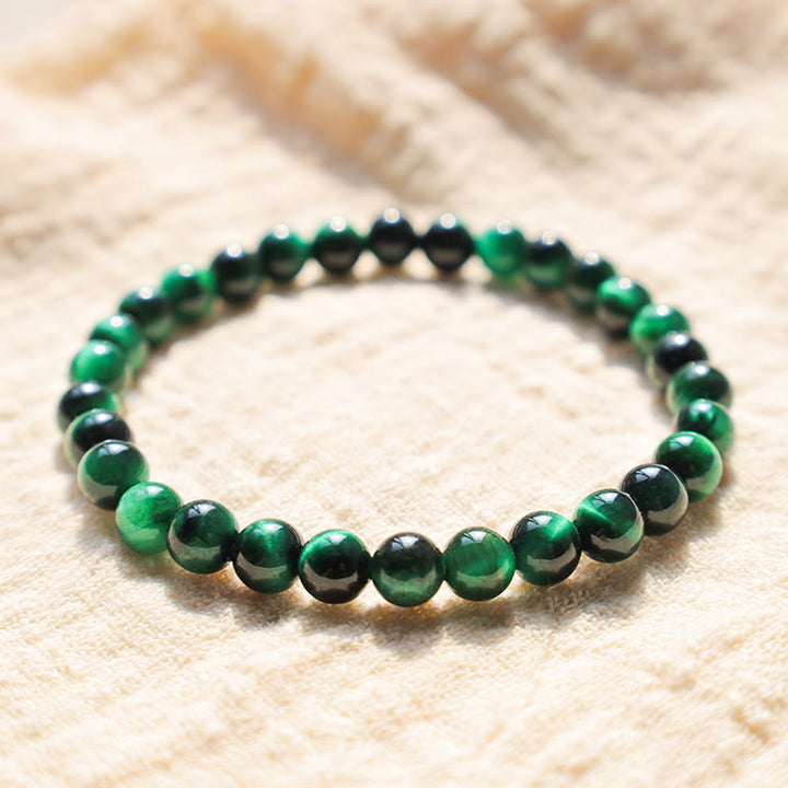 Buddha Stones Various Tiger Eye Confidence Bracelet