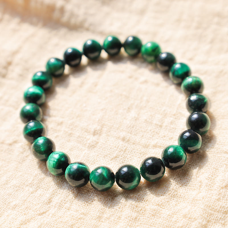 Buddha Stones Various Tiger Eye Confidence Bracelet