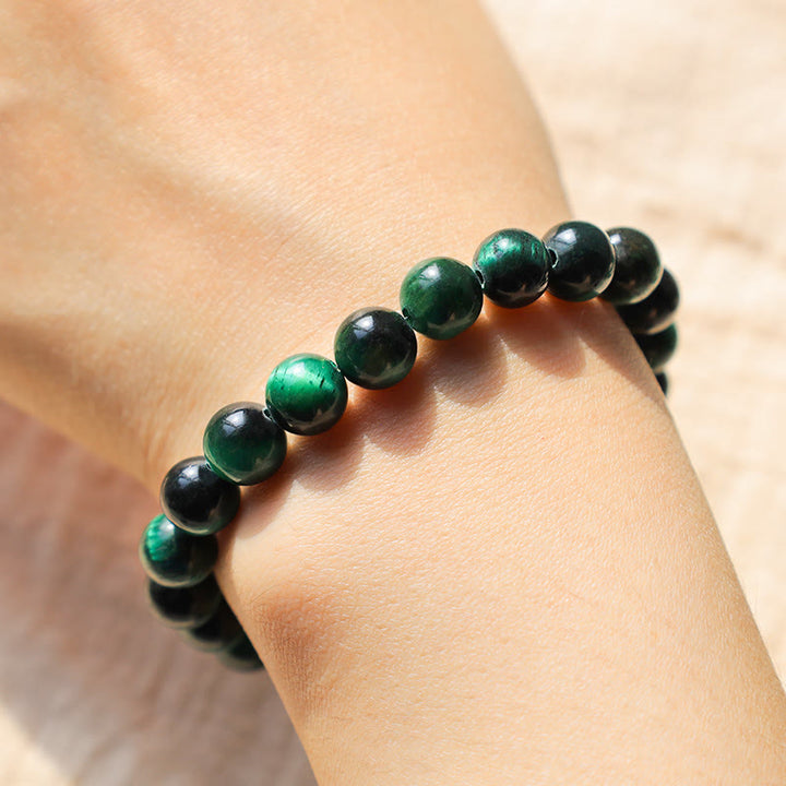 Buddha Stones Various Tiger Eye Confidence Bracelet