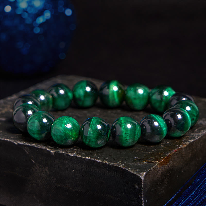 Buddha Stone Various Tiger Eye Confidence Bracelet