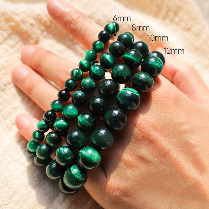 Buddha Stones Various Tiger Eye Confidence Bracelet