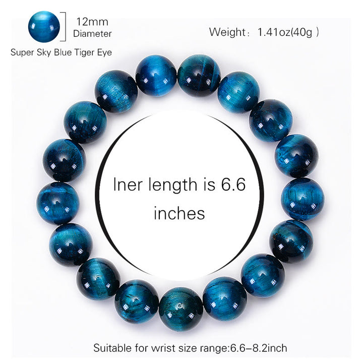 Buddha Stones Various Tiger Eye Confidence Bracelet