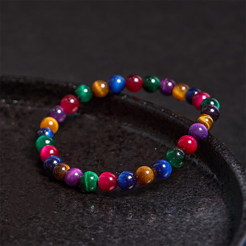 Buddha Stones Various Tiger Eye Confidence Bracelet