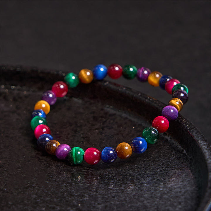 Buddha Stones Various Tiger Eye Confidence Bracelet