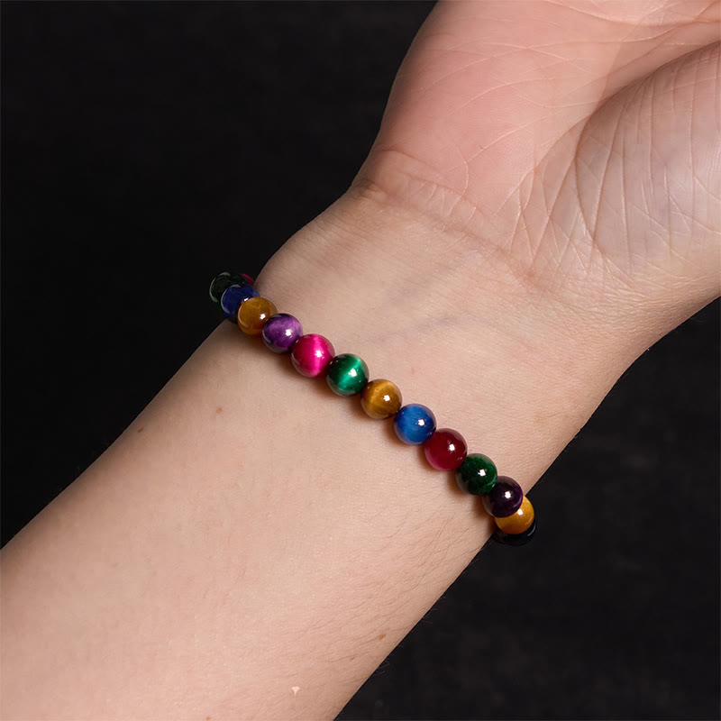 Buddha Stones Various Tiger Eye Confidence Bracelet