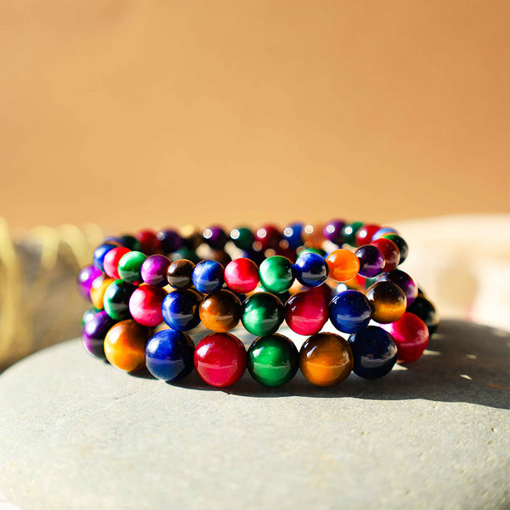 Buddha Stones Various Tiger Eye Confidence Bracelet - image 79