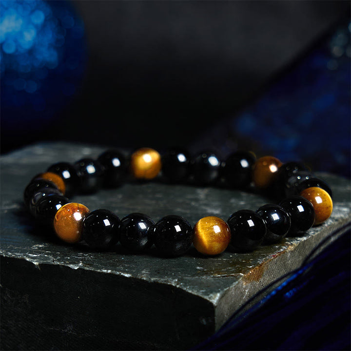 Buddha Stones Various Tiger Eye Confidence Bracelet