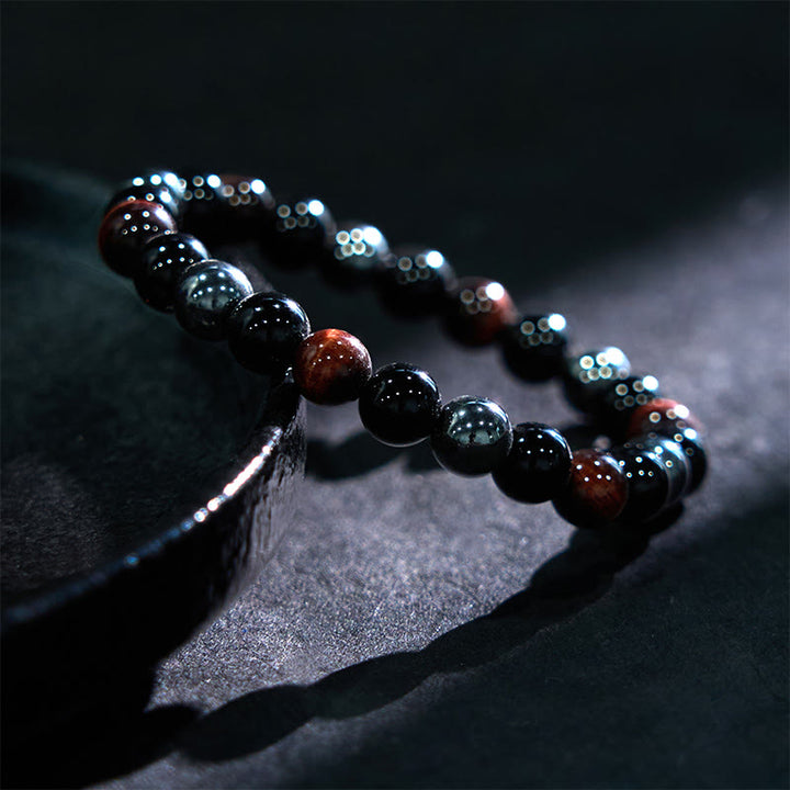 Buddha Stones Various Tiger Eye Confidence Bracelet