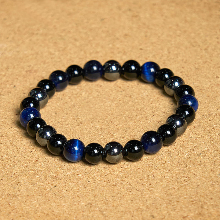 Buddha Stones Various Tiger Eye Confidence Bracelet
