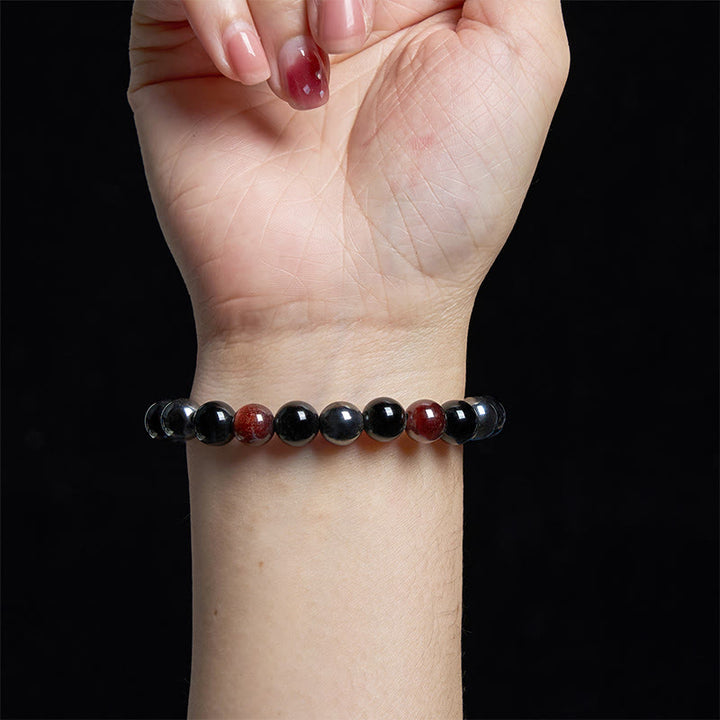 Buddha Stones Various Tiger Eye Confidence Bracelet