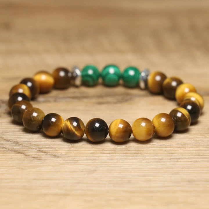 Buddha Stones Various Tiger Eye Confidence Bracelet