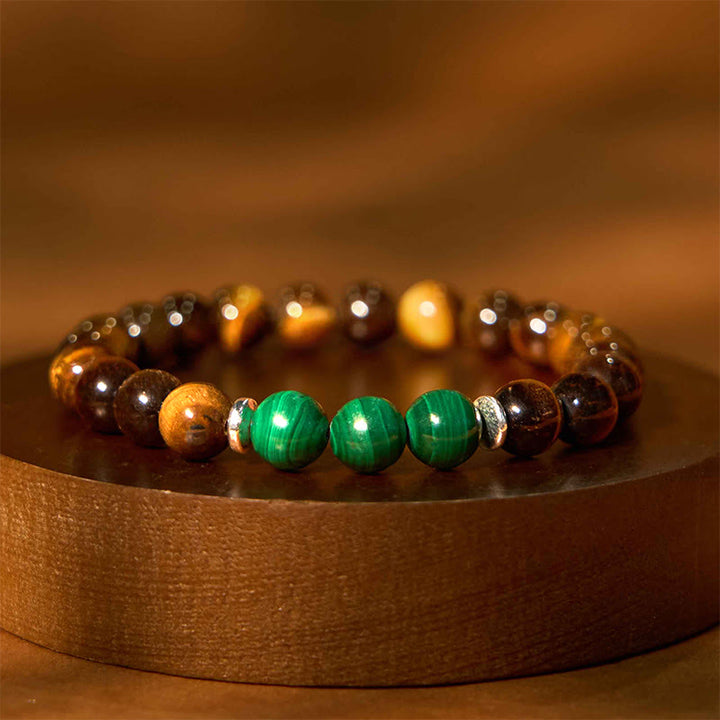 Buddha Stones Various Tiger Eye Confidence Bracelet