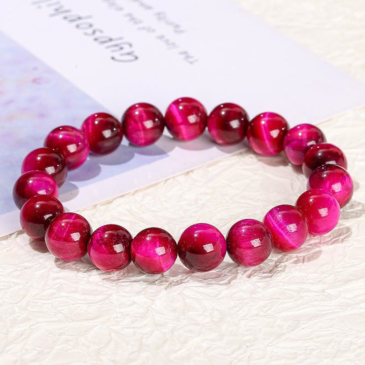 Buddha Stones Various Tiger Eye Confidence Bracelet