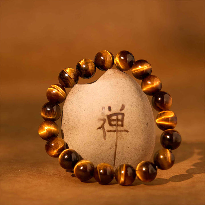 Buddha Stones Various Tiger Eye Confidence Bracelet - image 116