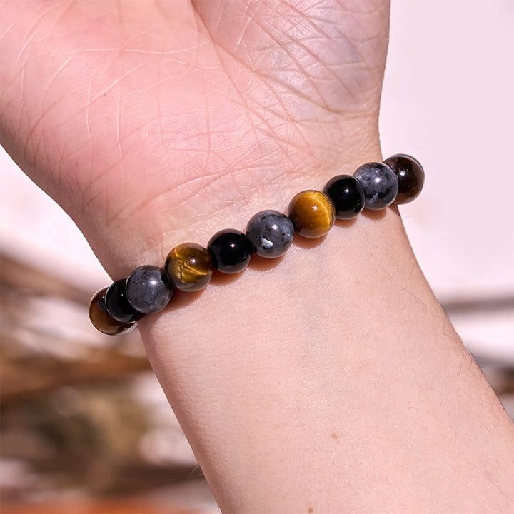 Buddha Stones Various Tiger Eye Confidence Bracelet